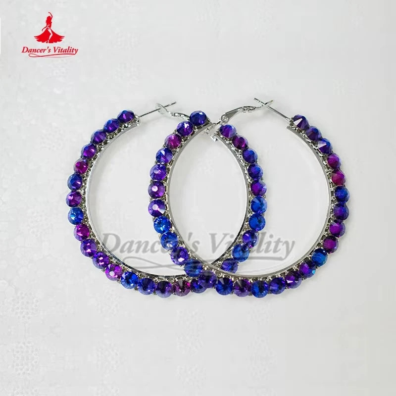 Ballroom Dance Purple Sexy Sleeveless Backless Professional Graceful Dress Dancer's Vitality Adult Foxtrot Feather Style Outfit