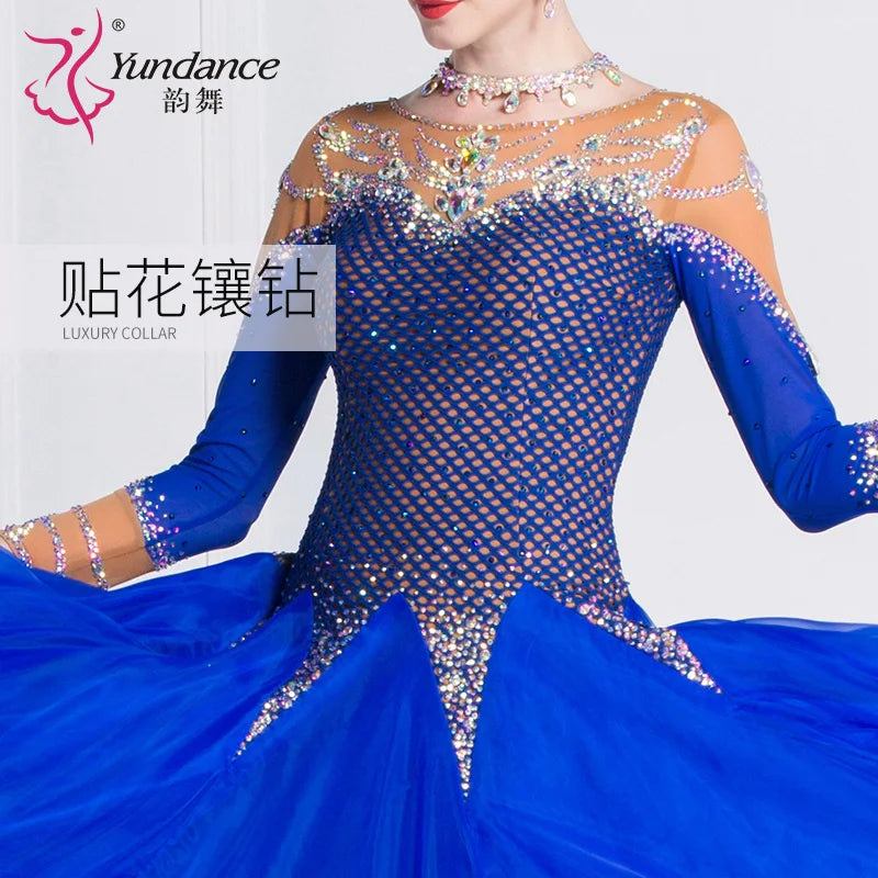 Ballroom Dance Dress Plus Size For Adult Performance