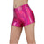 Summer Low Waist Bodycon Hot Shorts for Women Glitter Pole Dancing Clubwear Laser Multicolor Beach Street Outfit