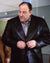 Tony Soprano Inspired Black Leather Blazer Men's Fashion Jacket