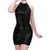 Wetlook PVC Sleeveless Sheath Mini Dress Faux Latex Bodycon Night Dress Party Clubwear Streetwear S-7XL Multi-Color