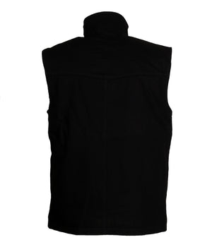 Yellowstone Dutton Ranch Embroidered Black Vest