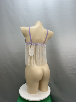 Halloween Hand Beaded Belly Dancing Costumes bra only 1 PCS C040