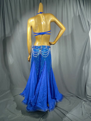 Modern Sexy Tribal belly dance costumes New Performance Gypsy Tribal Dance TF2055
