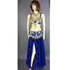 Handmade beaded belly dance costume wear Bar+Belt+skirt 3piece / set 2 color ladies belly dance costumes set women dancing wear TF1603
