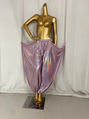 New Style Belly Dance Lycra Fabric Tribal Lantern Pants For Training Pants,Performance Pants