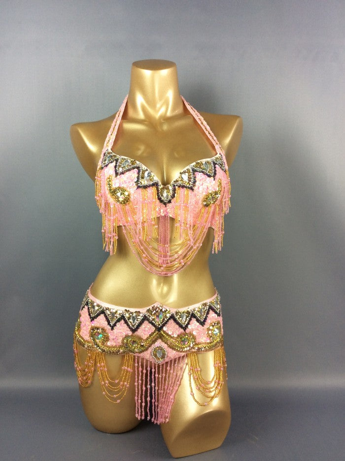 Hot Sale Women's belly dance costume Set Sexy Carnival Costume Outfits Sequins belly dancing clothes BRA Belt bellydance Wear TF201152