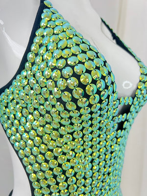New Style Handmade Bodysuit For Samba Carnival Performance Costumes