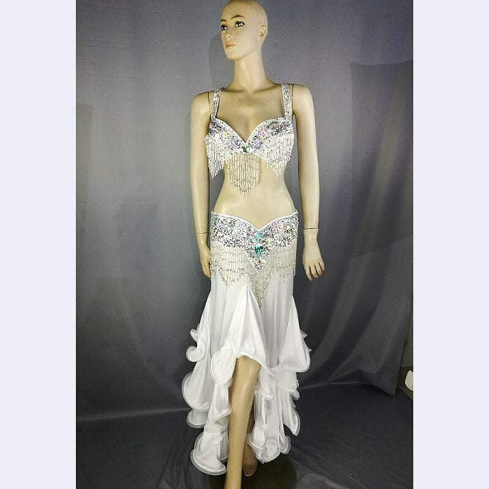 New design high quality Women's belly dance costume sets Halloween costume sexy bellydance christmas wear belly dancing clothes TF1618+SK38