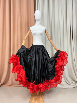 High Quality New Women 720° Belly Dancing Skirt Large Swing Dress Stage Performance Wear Belly Dance Costume SK39