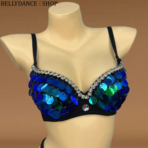 Samba Carnival Bra Pants Sequins Hand Made 2 Piece C044