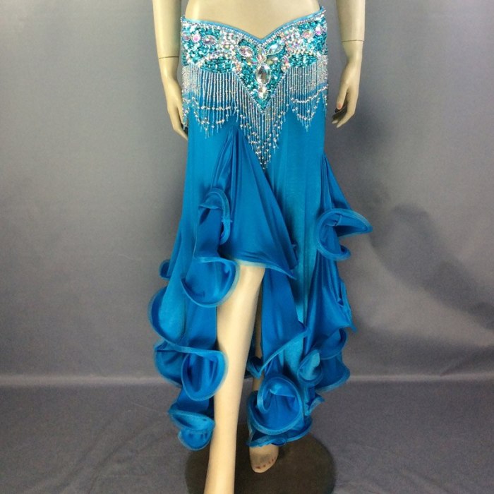 Free shipping New women's belly dance costume Dress belly dance clothes sexy belly dancing Skirt training dress or performance SK38