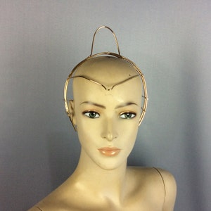 Headpiece Women Gold Wire Abstract Design Dance