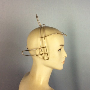 Headpiece Women Gold Wire Abstract Design Dance