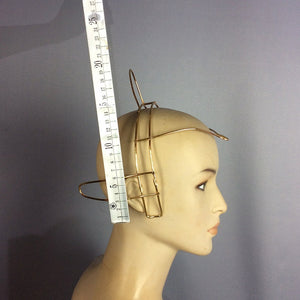 Headpiece Women Gold Wire Abstract Design Dance