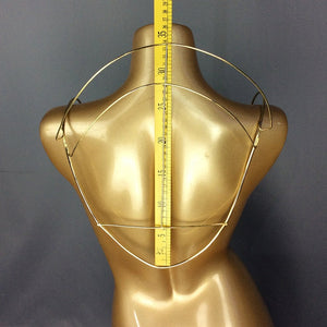 Dance Collar - Gold - Wire Sculpture Design - Performance Wear
