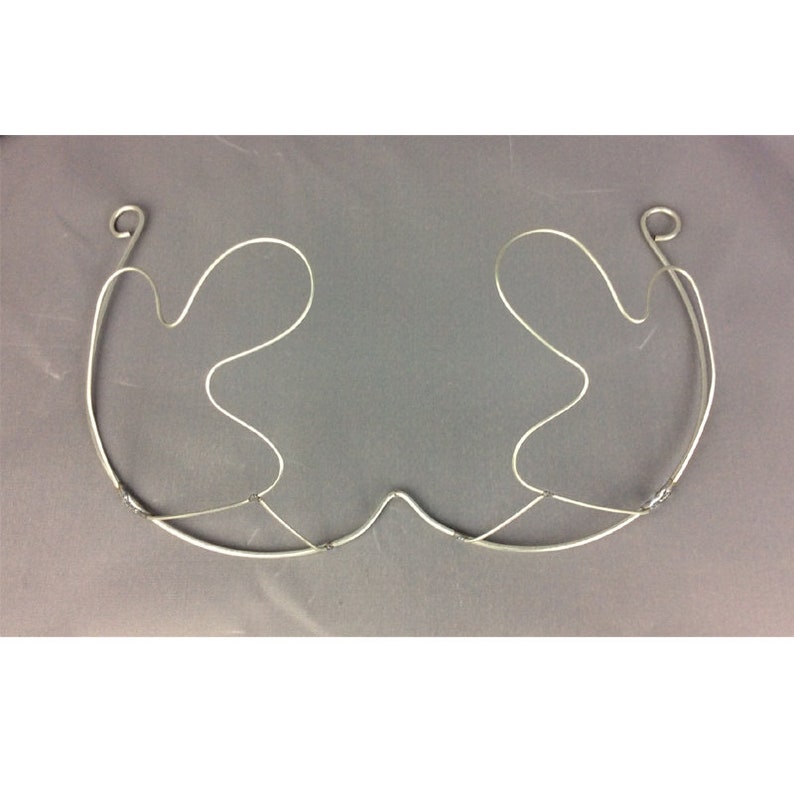 Dance Accessory + Adult + Silver + Wire Frame + Ballet