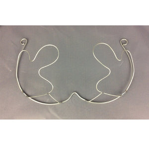 Dance Accessory + Adult + Silver + Wire Frame + Ballet