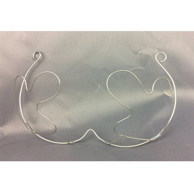 Dance Accessory + Adult + Silver + Wire Frame + Ballet