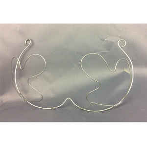 Dance Accessory + Adult + Silver + Wire Frame + Ballet
