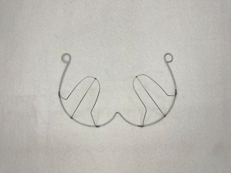 Dance Accessory + Adult + Silver + Wire Frame + Ballet