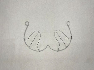 Dance Accessory + Adult + Silver + Wire Frame + Ballet