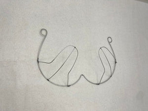 Dance Accessory + Adult + Silver + Wire Frame + Ballet