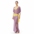 Women's Belly Dance Baladi Saidi Costume Dress Set With Bra, Glitter Fabric For Group Performance