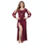 Women's Belly Dance Costume Set Shaabi Saidi Style Long-Sleeve Robe With Belt For Stage Performance