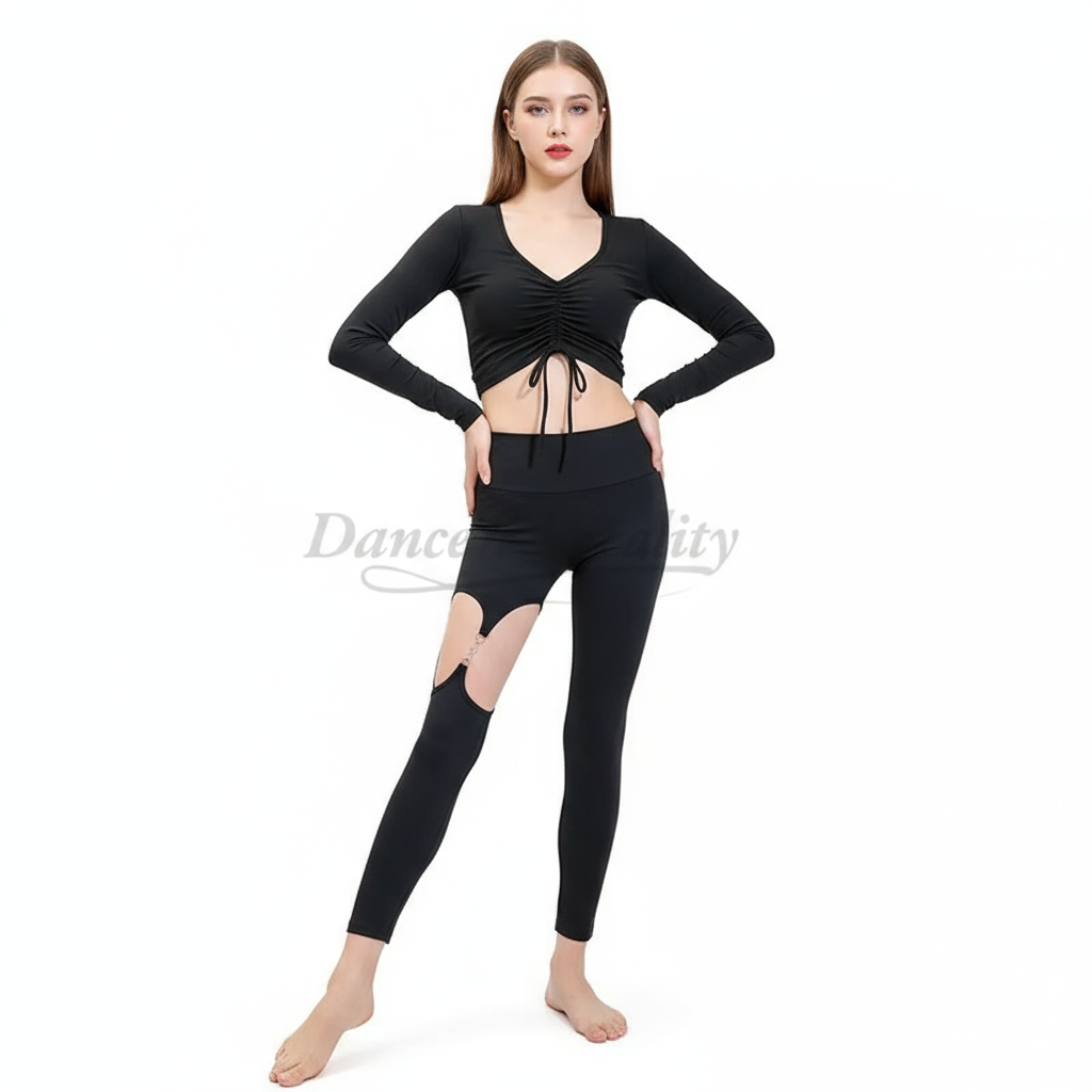 Women's Belly Dance High-Waist Slim Fit Practice Pants