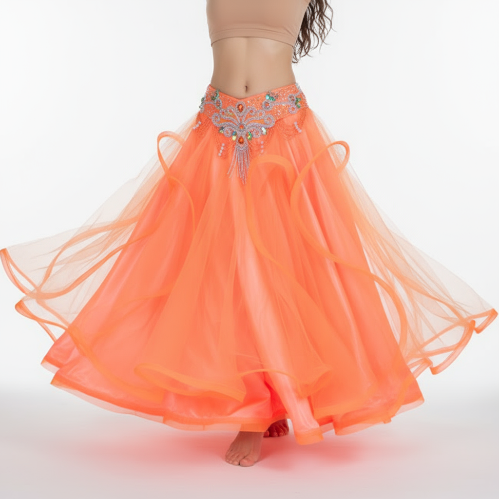 New Design Bellydancing Skirts Women Sexy Belly Dance Wrap Skirt Girls Costume Training Dress Or Performance Wear SK1909