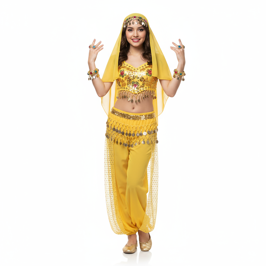 New Kids Belly Dance Costume Childr Indian Dancing Girl's Performance Clothing Children wear 1SET=4PCS  3309