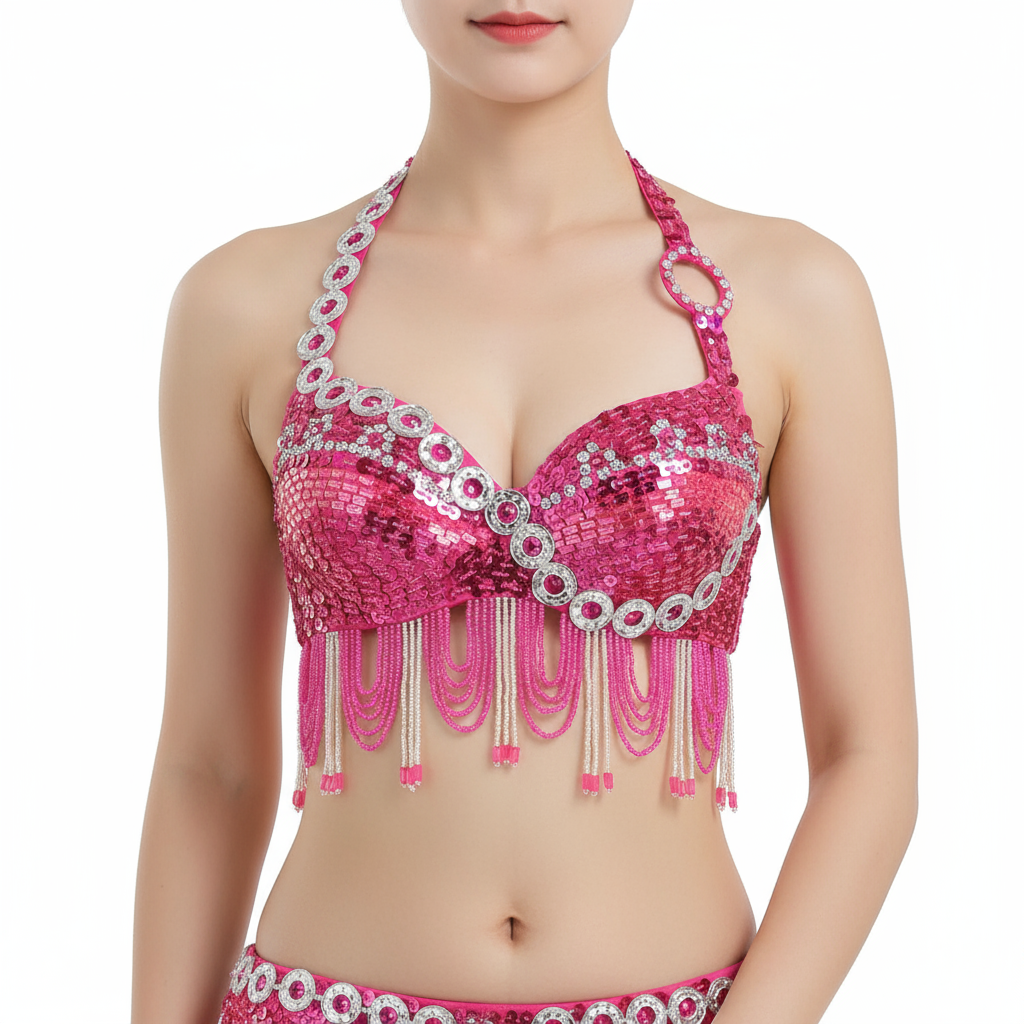 New belly dance costumes senior bra belly dancing clothes Sexy night Bellydance Bead Sequins tops BRA 250