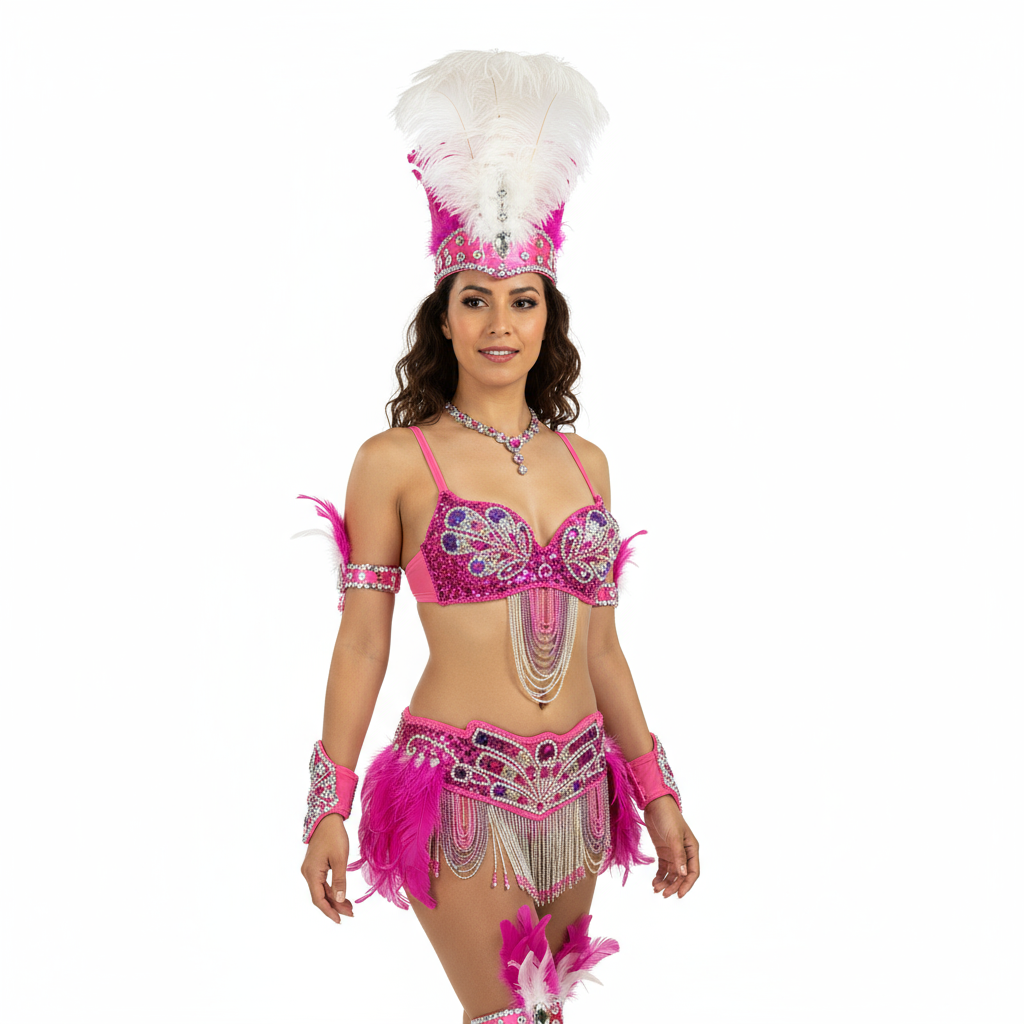 new design top grade new belly dance Samba Carnivel RIO Crystal Bra Costume Outfit Showgirl dancer costume 5 color C1359-6