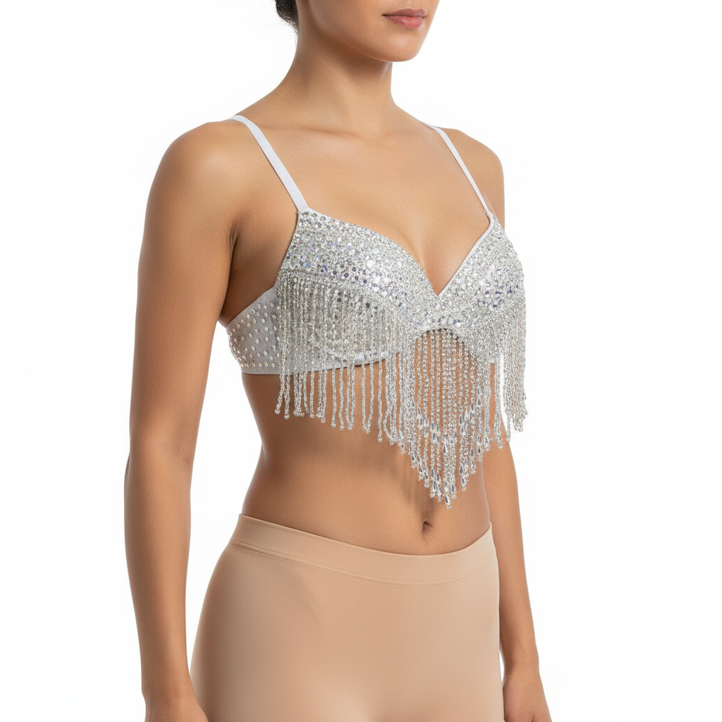 new belly dance costume beading bra belly dancing clothes Sexy night dance Bellydance BRA 4 COLORS BRA 201