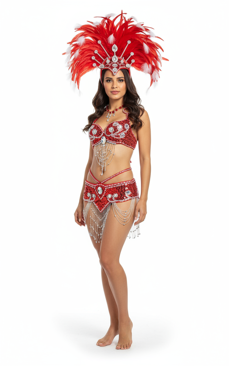 HOT SALE!!! parade Sexy Samba Rio Carnival Costume Feather Headdress #C209