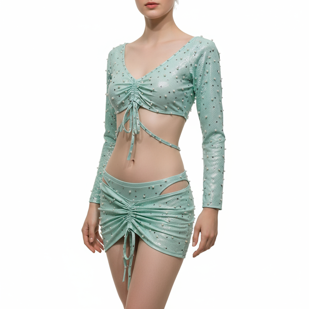 Snake Print Costume Party Costume Women Halloween Bodysuit Nightclub Rave EDC Outfit Carnival Stage Performance Clothing ED05