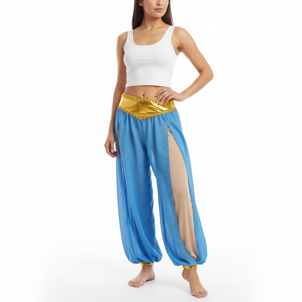 Women dancing training pants,chiffon material,cosplay bloomers