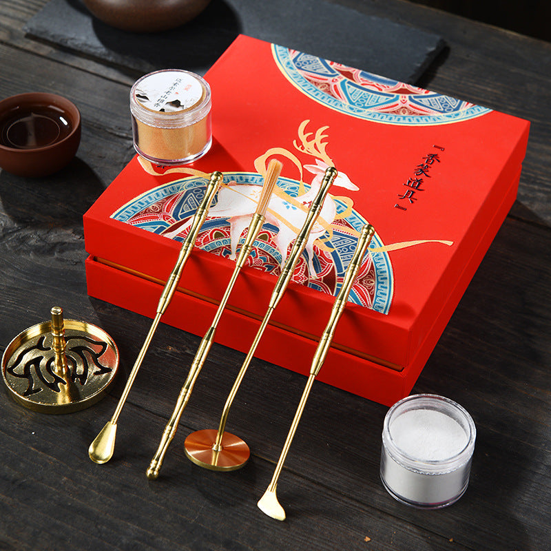 Golden Seal Props Incense Tools Set