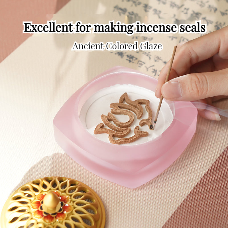 Candy Color Glazed Incense Burner