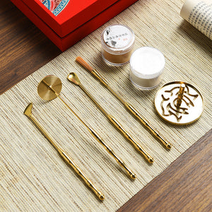 Golden Seal Props Incense Tools Set