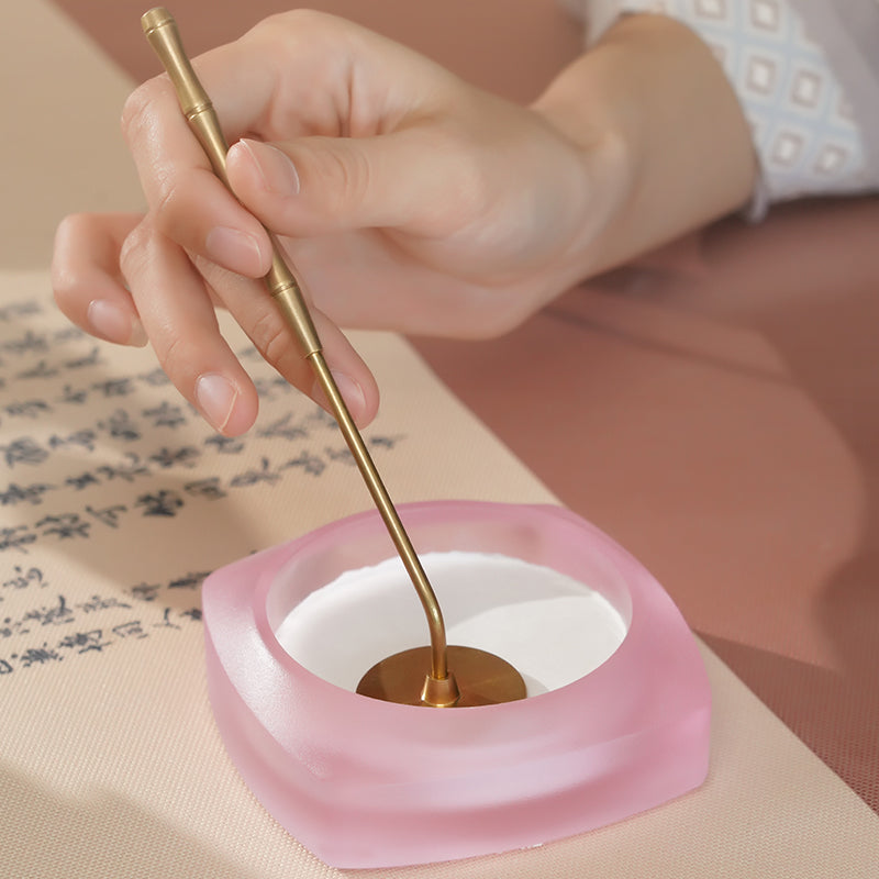 Candy Color Glazed Incense Burner