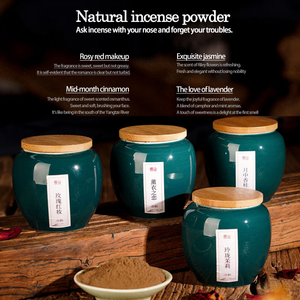 Flavored Natural Incense Powder Jar