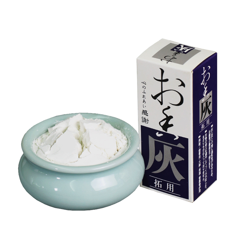 Japanese White Natural Incense Ash 60g