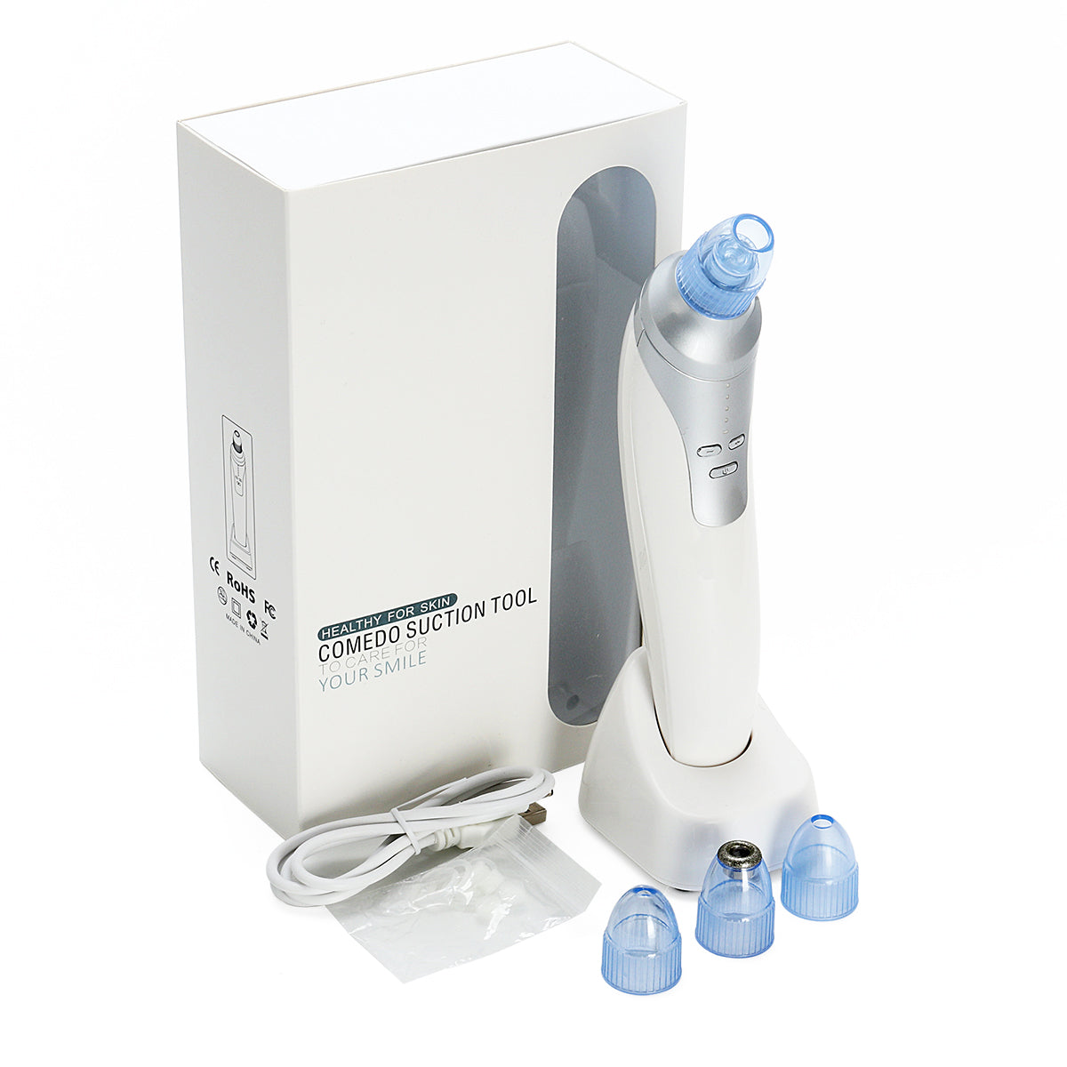 Diamond Microdermabrasion Vacuum Suction Skin Rejuvenation Device