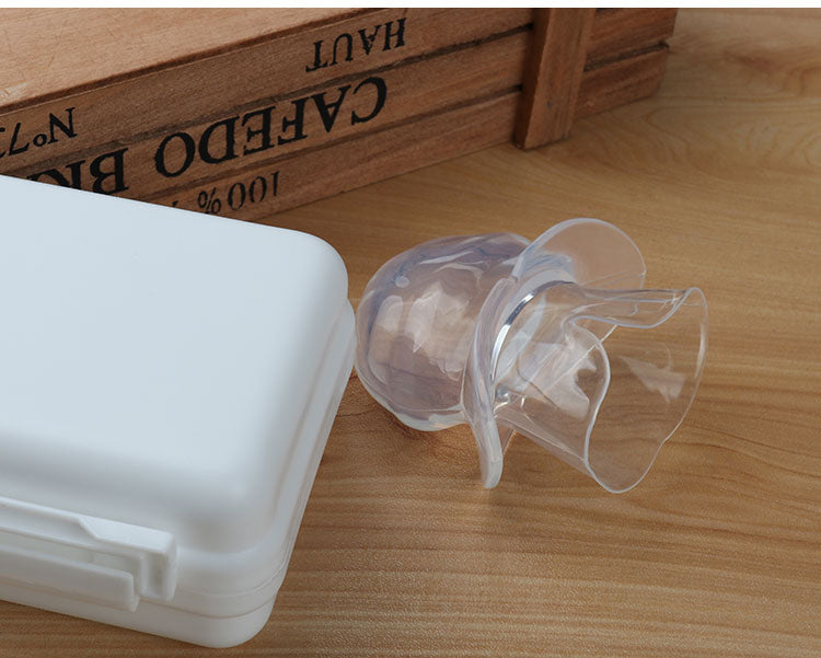 2pcs Anti Snoring Tongue Device Medical Silicone Sleep Aid Device