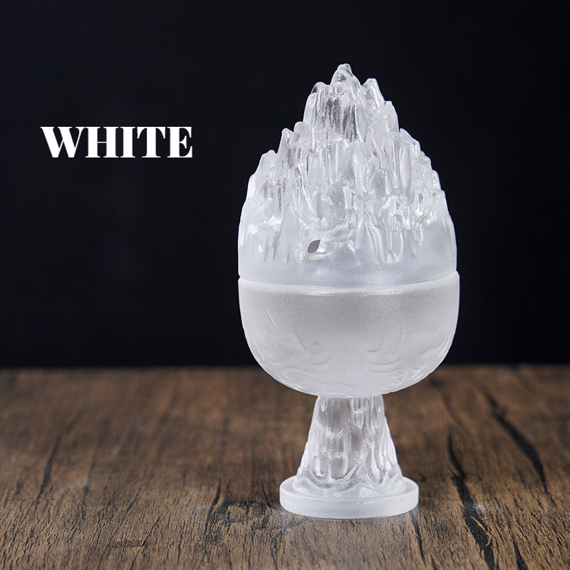 Transparant Color Censer Incense Burner Holder
