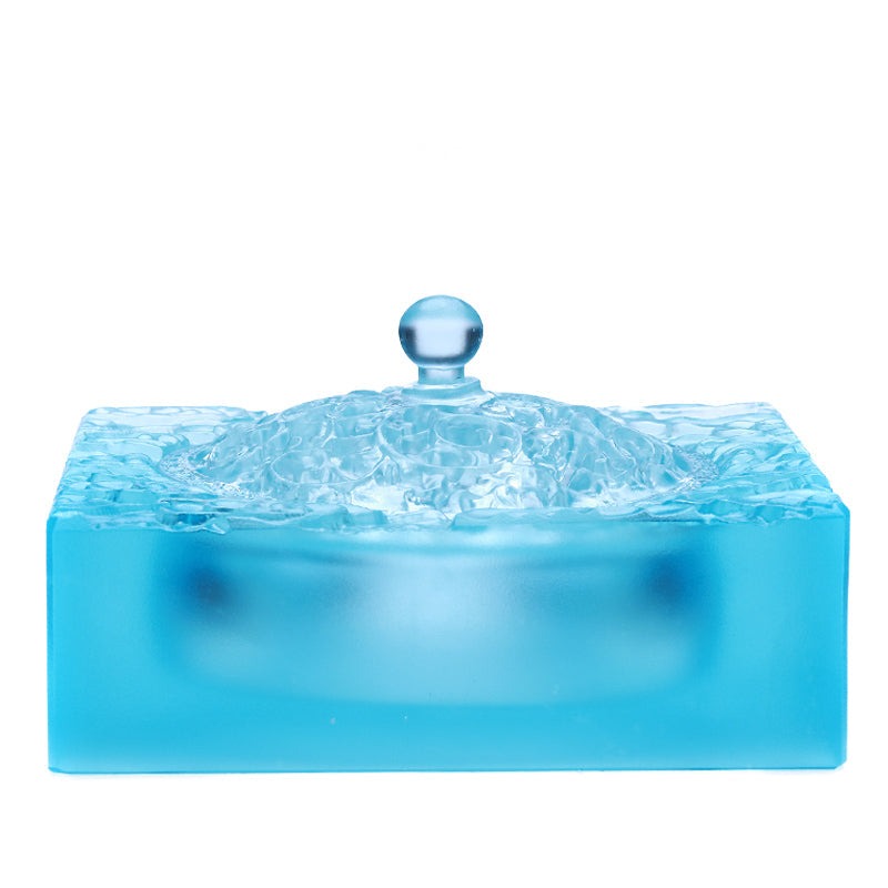 Square Antique Glazed Incense Burner