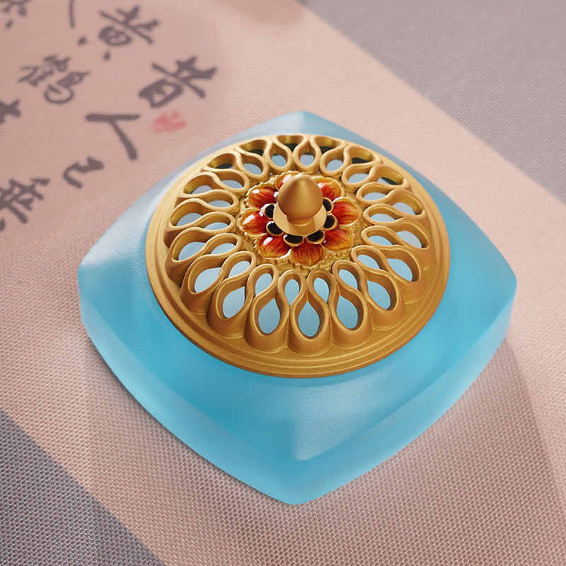 Candy Color Glazed Incense Burner