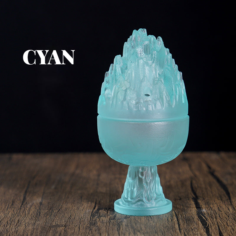 Transparant Color Censer Incense Burner Holder